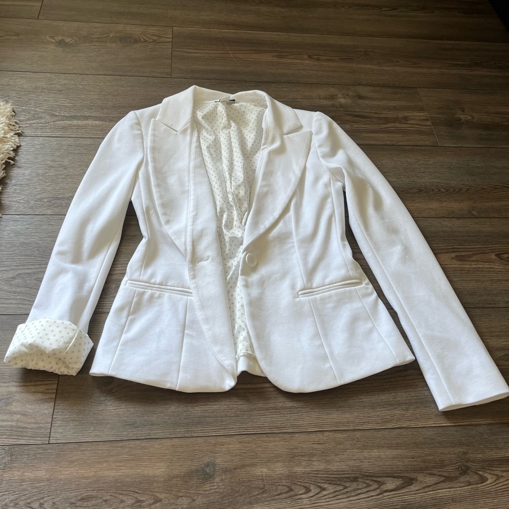 White Blazer